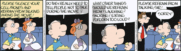 Drabble on Wednesday January 17, 2018 Comic Strip