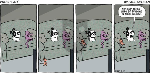 Pooch Cafe on Sunday May 27, 2012 Comic Strip