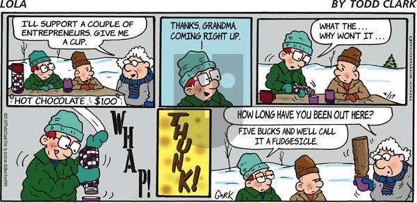 Lola on Sunday February 17, 2019 Comic Strip