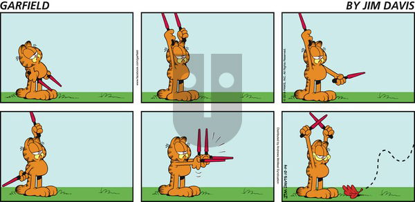 Garfield on Sunday October 14, 2018 Comic Strip