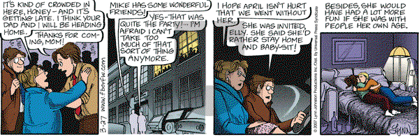 For Better or For Worse on Tuesday March 27, 2007 Comic Strip