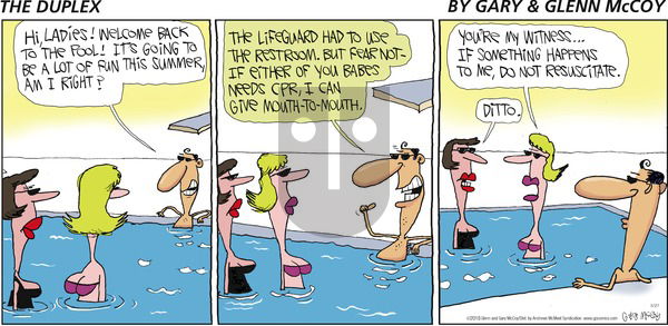 The Duplex on Sunday May 27, 2018 Comic Strip