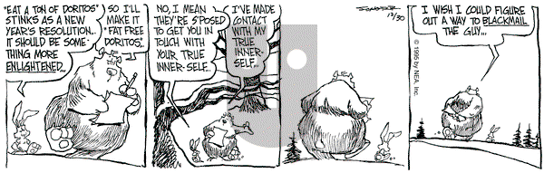 The Grizzwells on Saturday December 30, 1995 Comic Strip