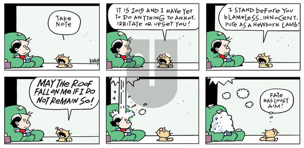 Ten Cats on Wednesday June 11, 2025 Comic Strip