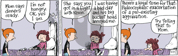 Cul de Sac on Saturday May 31, 2025 Comic Strip