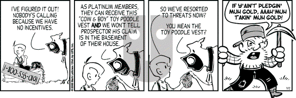 Cow and Boy Classics on Friday September 12, 2008 Comic Strip