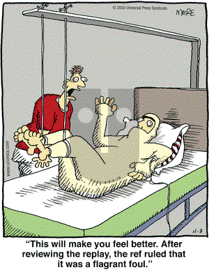 In the Bleachers on Monday November 3, 2003 Comic Strip