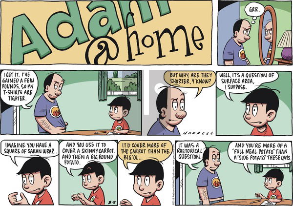 Adam@Home on Sunday August 5, 2018 Comic Strip