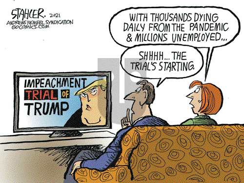 Jeff Stahler on Wednesday February 10, 2021 Comic Strip