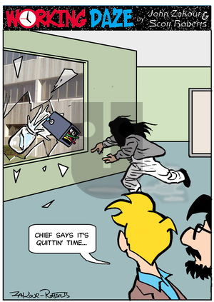 Working Daze on Saturday April 26, 2025 Comic Strip