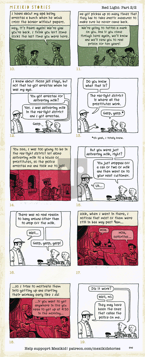 Mexikid Stories on Friday May 12, 2023 Comic Strip