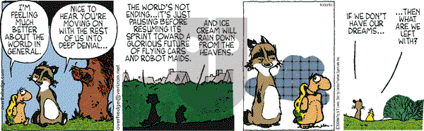 Over the Hedge on Saturday October 30, 2010 Comic Strip