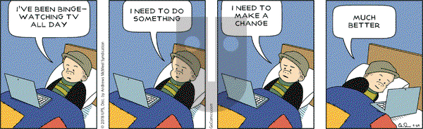 Nancy on Tuesday May 29, 2018 Comic Strip
