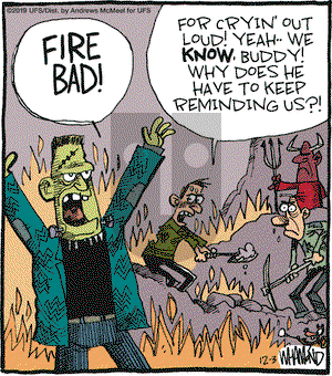 Reality Check on Tuesday December 3, 2019 Comic Strip