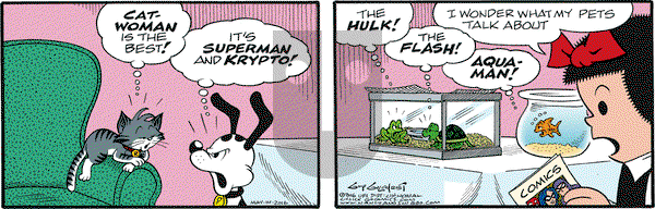 Nancy on Saturday May 14, 2016 Comic Strip