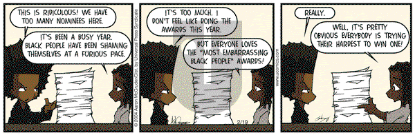 The Boondocks on Thursday February 19, 2004 Comic Strip