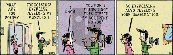 Grand Avenue on Friday April 26, 2019 Comic Strip