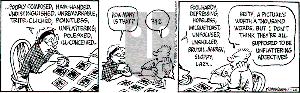 Betty on Wednesday January 20, 1999 Comic Strip