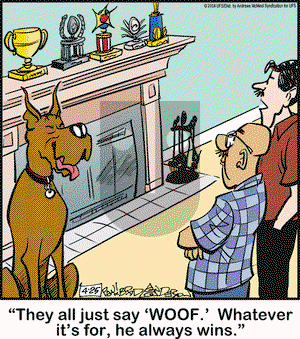 Marmaduke on Wednesday April 25, 2018 Comic Strip