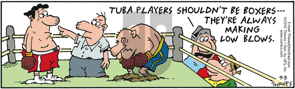 Frank and Ernest on Friday September 3, 2010 Comic Strip