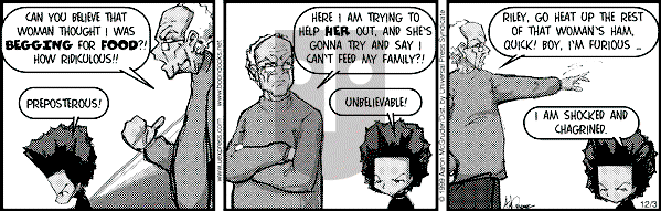 The Boondocks on Friday July 6, 2007 Comic Strip