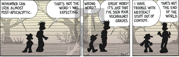 Frazz on Saturday November 22, 2014 Comic Strip