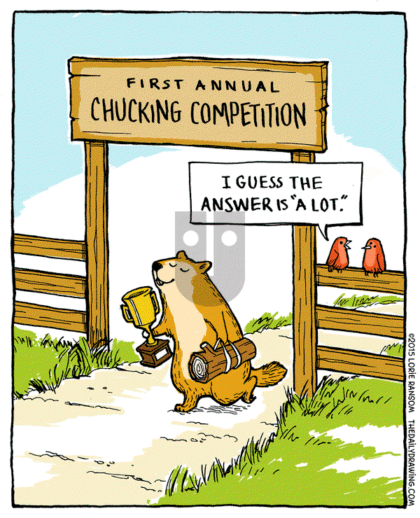 The Daily Drawing - Monday January 19, 2015 Comic Strip