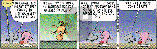 Pearls Before Swine on Wednesday February 17, 2016 Comic Strip