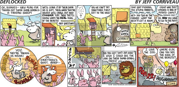 DeFlocked on Sunday June 10, 2012 Comic Strip