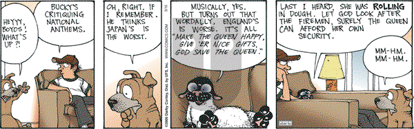 Get Fuzzy on Tuesday March 10, 2009 Comic Strip