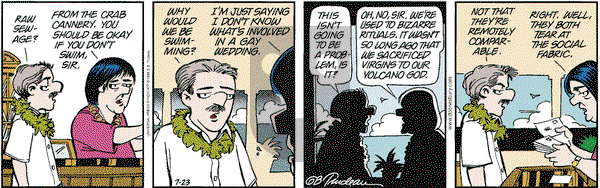 Doonesbury on Friday July 23, 1999 Comic Strip