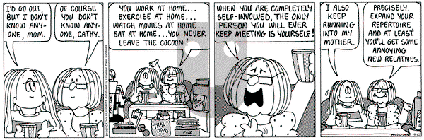 Cathy Classics on Monday October 27, 1997 Comic Strip