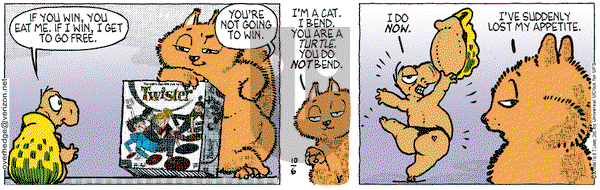 Over the Hedge on Tuesday October 6, 2015 Comic Strip