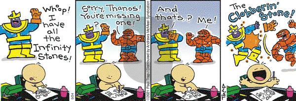 Thatababy - Friday September 24, 2021 Comic Strip