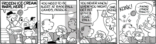 Drabble on Tuesday June 23, 1998 Comic Strip