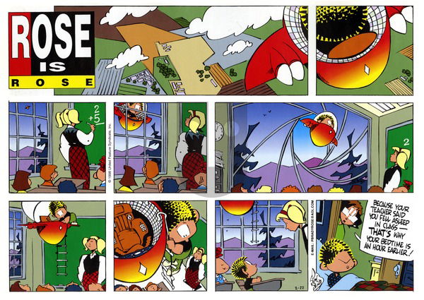 Rose is Rose - Sunday February 22, 1998 Comic Strip