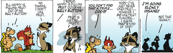 Over the Hedge on Wednesday August 29, 2018 Comic Strip
