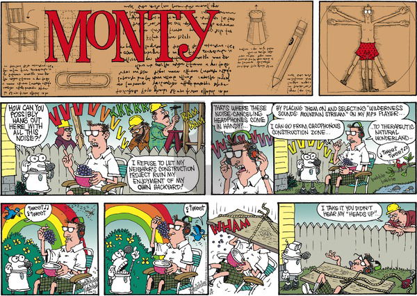 Monty on Sunday June 29, 2014 Comic Strip
