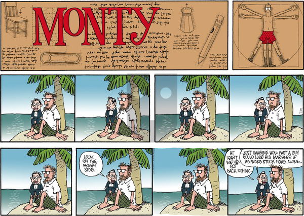 Monty on Sunday August 10, 2014 Comic Strip