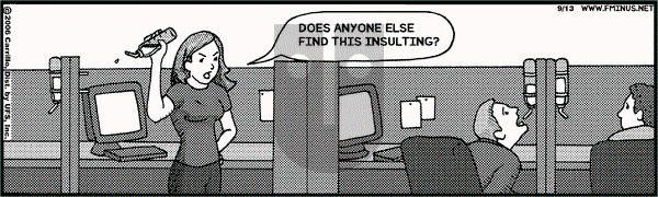 F Minus on Sunday November 5, 2006 Comic Strip