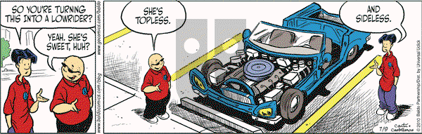 Baldo on Friday July 9, 2010 Comic Strip