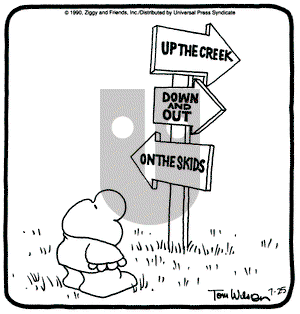 Ziggy on Wednesday July 25, 1990 Comic Strip