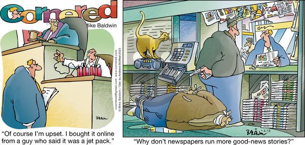 Cornered on Sunday April 13, 2025 Comic Strip