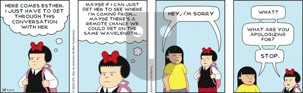 Nancy - Monday September 25, 2023 Comic Strip