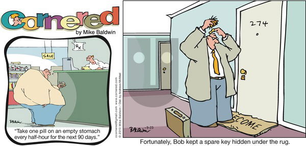 Cornered on Sunday September 23, 2018 Comic Strip