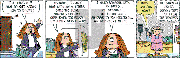 Cathy Classics on Saturday December 1, 2012 Comic Strip
