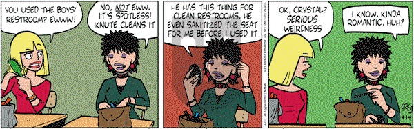 Luann on Saturday April 14, 2012 Comic Strip