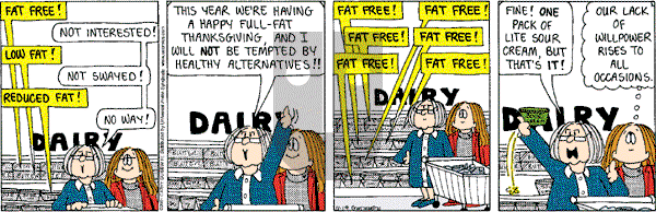 Cathy Classics - Monday November 19, 2012 Comic Strip