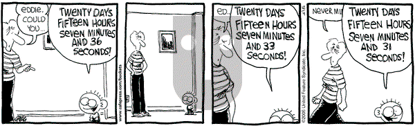 The Buckets on Monday December 4, 2006 Comic Strip