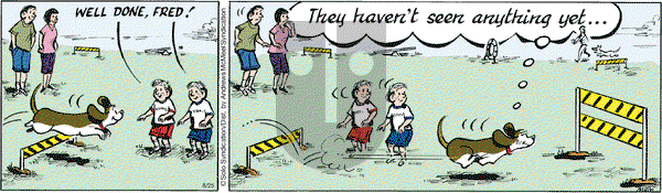 Fred Basset on Wednesday August 25, 2021 Comic Strip